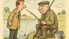Witz: Kowalski spricht einen alten Angler an…