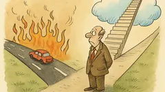 Witz: Warum gibt es eine Treppe...