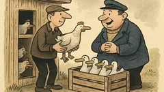 Witz: Ein kluger Mann klopft Schnäbel…