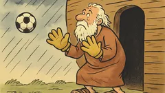 Witz: Wer war der erste Torwächter?
