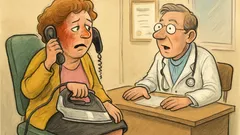 Witz: Eine Frau kommt zum Arzt