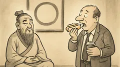 Witz: Konfuzius: „Das, wonach du suchst…“