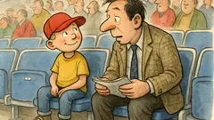 Witz: Im Finale sitzt ein Steppke…