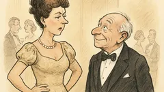 Witz: Auf einem vornehmen Empfang fragt sie…