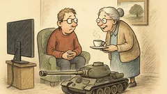 Witz: Als Oma merkt, dass du WoT liebst...