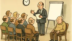 Witz: Kommt ein Seminar-bis-zum-Ende-Beiwohner rein…