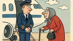 Witz: Sind wir gelandet oder abgeschossen?