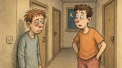 Witz: Treffen sich zwei Studenten im Flur