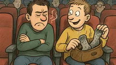 Witz: Sitzen zwei Freunde im Kino…