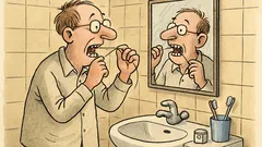 Witz: Treffen sich zwei Zahnseide-Verwender…