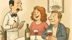 Witz: Ein Pärchen sitzt beim Italiener …