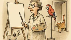 Witz: Warum heiratete Malerin Maria Corelli nie?