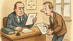 Witz: Antrag falsch gestellt—was nun?