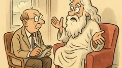 Witz: Psychiater sagt: Fangen Sie von vorne an