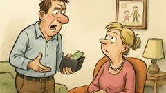 Witz: Unser Sohn klaut schon wieder Geld…