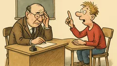 Witz: Warum Prüfungen der größte Trottel gewinnt