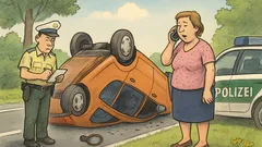 Witz: Ehefrau ruft an: Spiegel gelöst?