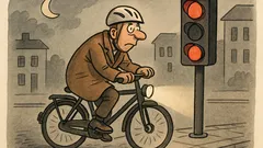 Witz: Kommt ein Akkulicht-Radler zur Polizei…