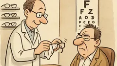 Witz: Kommt ein Brillenentspiegler zur Arbeit…