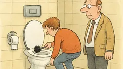 Witz: Wenn du kleckerst, wenn du spritzt…