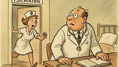 Witz: Der Simulant aus Zimmer 123 stirbt