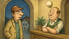 Witz: Ein Berliner Tourist fragt in Oberbayern