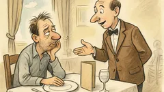 Witz: Wartet ein Gast im Restaurant...