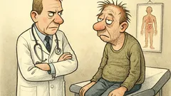 Witz: Arzt zum Patienten: Ihr Aussehen gefällt…