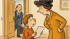 Witz: Michael fragt: Hut oder Zeugnis?