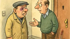 Witz: Was ist denn mit deinem Auge passiert?