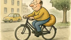 Witz: Kommt ein Gelsattelradler zum Arzt…