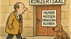 Witz: Am Konzertsaal hing ein Schild…