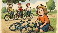 Witz: Alle Kinder fahren Fahrrad, nur Susanne…