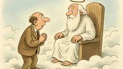 Witz: Ein Mann kommt in den Himmel…
