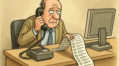 Witz: Ein Anrufslisten-Abarbeiter ruft zurück…