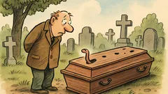 Witz: Warum haben die Ostfriesensärge Löcher?