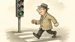 Witz: Geht ein Ampel-Grüngänger zur Kreuzung…