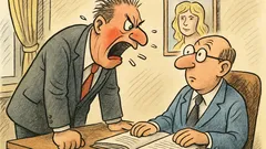 Witz: Der Chef brüllt den Buchhalter an…