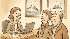 Witz: Kommt ein Mann ins Reisebüro …