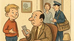 Witz: Papa, wenn du mir Geld gibst...