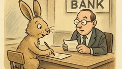 Witz: Häschen will Geld abheben…