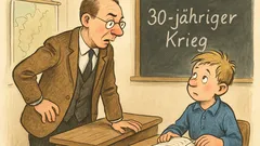 Witz: Geschichtslehrer fragt: „Wie lange gefehlt?“