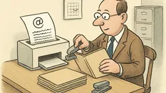 Witz: Kommt ein E‑Mail‑Ausdrucker ins Büro…