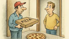 Witz: Warum sind Pizza-Schachteln eckig?