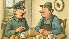 Witz: Oberstleutnant von Prittwitz im Tirol-Urlaub