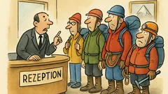 Witz: Der Hotelmanager sagt: „Meine Damen…“