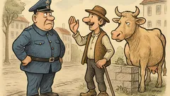 Witz: „Herr Wachtmeister, darf man das?“