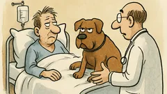 Witz: Mein Hund hat mir das Leben gerettet…