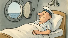 Witz: Der U‑Bootmatrose schläft nur bei offenem Fenster