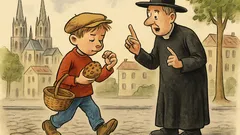 Witz: In Köln geht ein Junge über